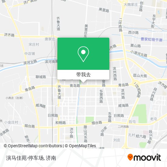 演马佳苑-停车场地图