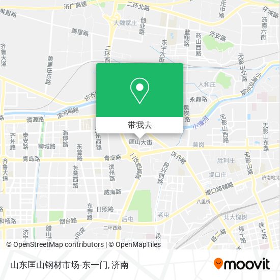 山东匡山钢材市场-东一门地图