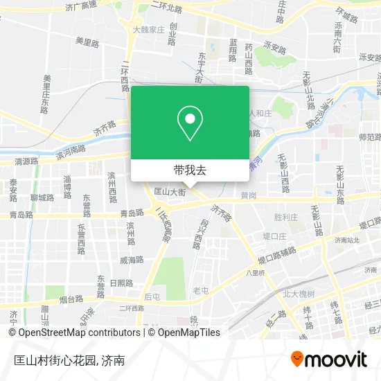 匡山村街心花园地图