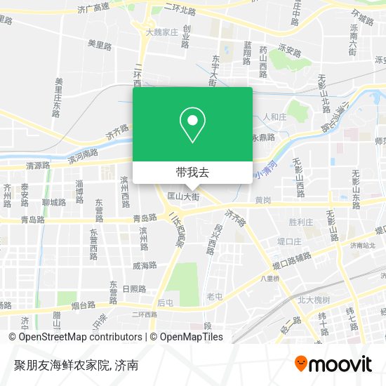 聚朋友海鲜农家院地图