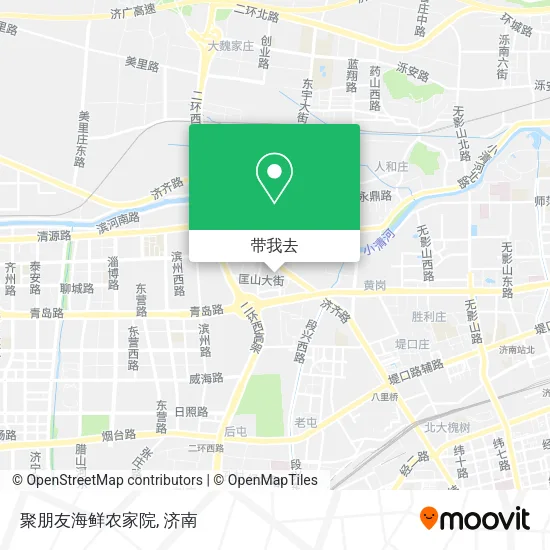 聚朋友海鲜农家院地图
