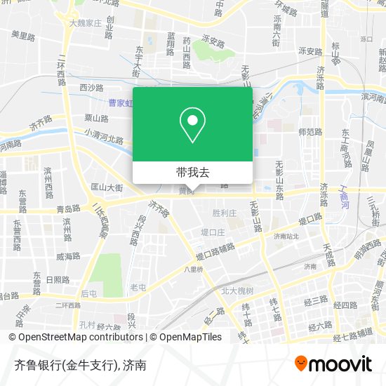 齐鲁银行(金牛支行)地图