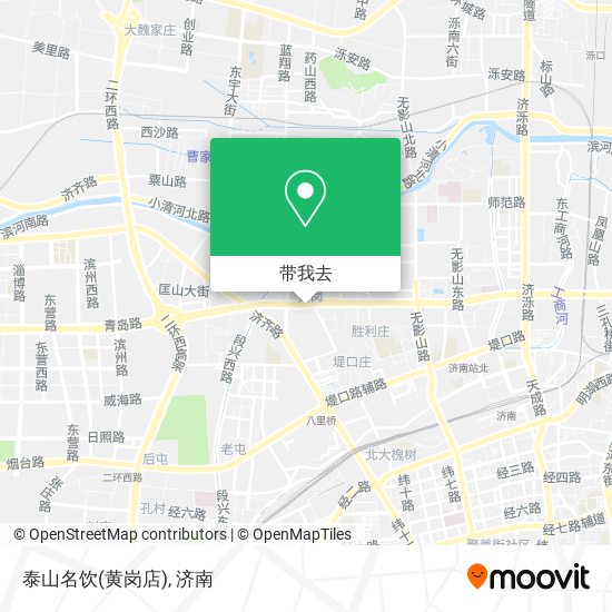 泰山名饮(黄岗店)地图