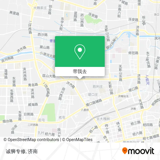 诚狮专修地图
