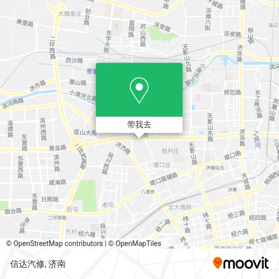 信达汽修地图