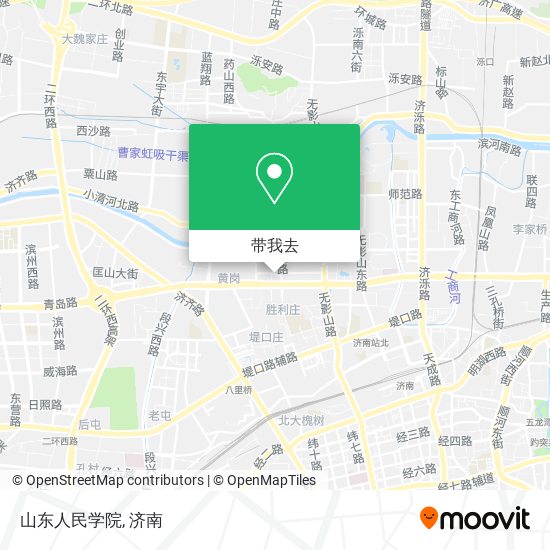 山东人民学院地图