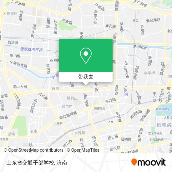 山东省交通干部学校地图