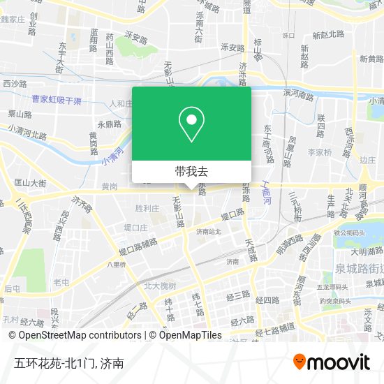 五环花苑-北1门地图