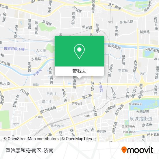 重汽嘉和苑-南区地图