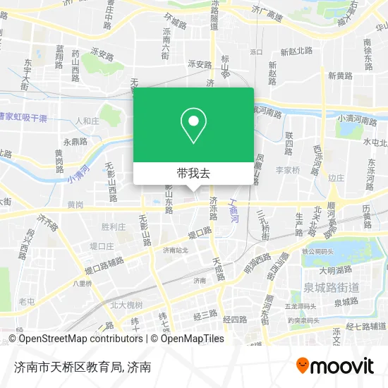 济南市天桥区教育局地图