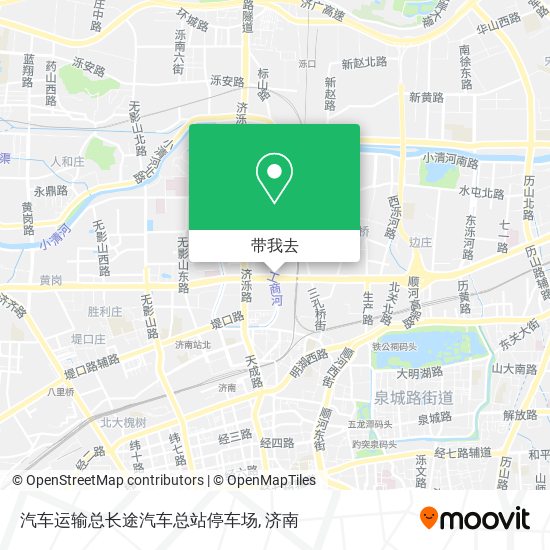 汽车运输总长途汽车总站停车场地图