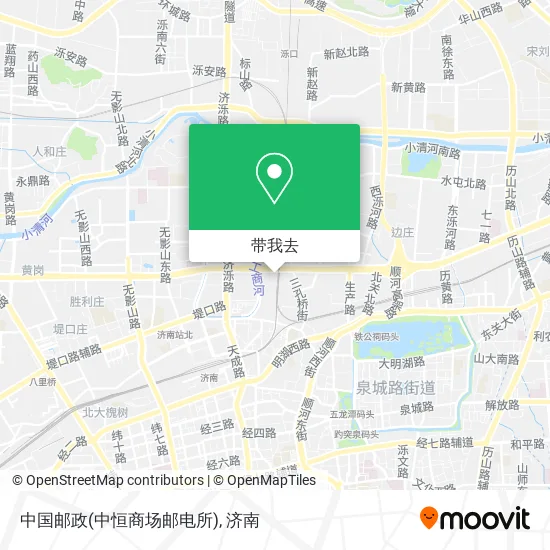 中国邮政(中恒商场邮电所)地图