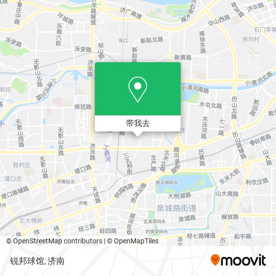 锐邦球馆地图
