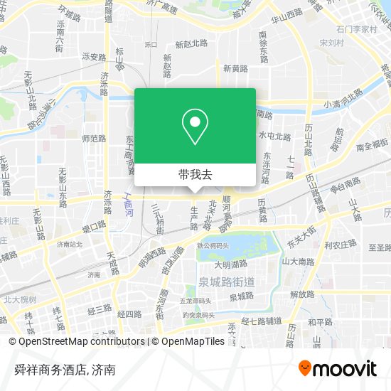 舜祥商务酒店地图