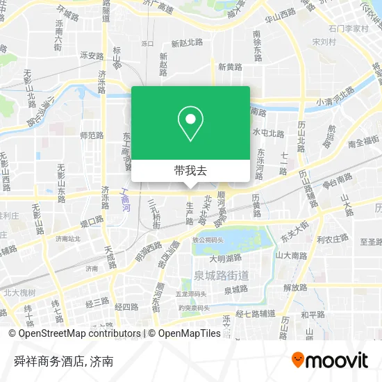 舜祥商务酒店地图