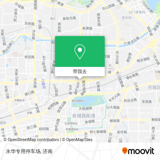 永华专用停车场地图