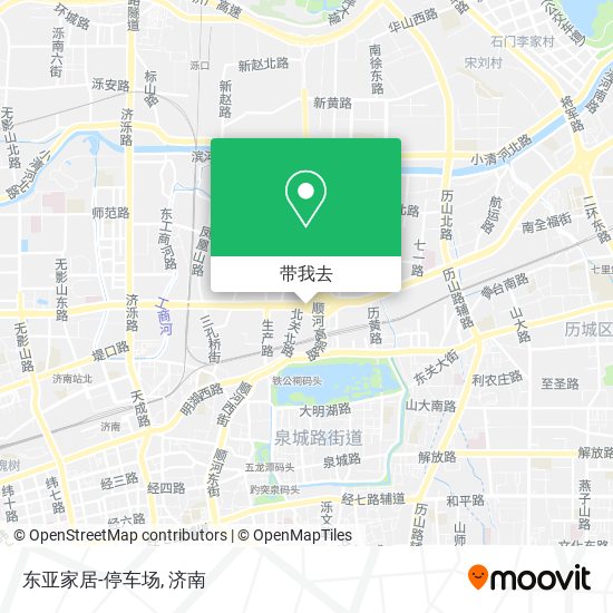 东亚家居-停车场地图