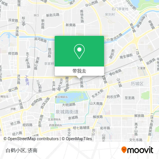 白鹤小区地图
