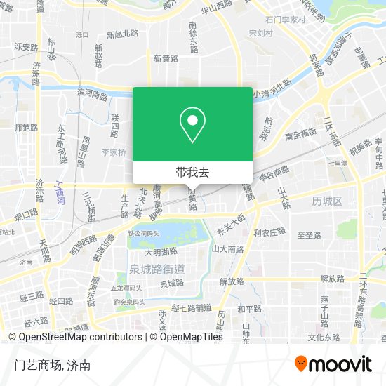 门艺商场地图