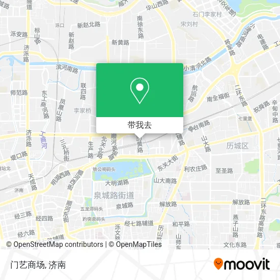 门艺商场地图