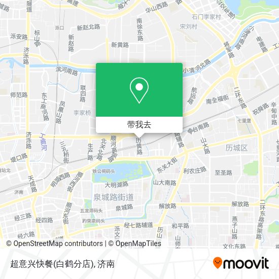 超意兴快餐(白鹤分店)地图