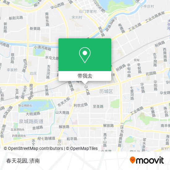 春天花园地图
