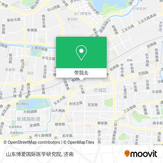 山东博爱国际医学研究院地图