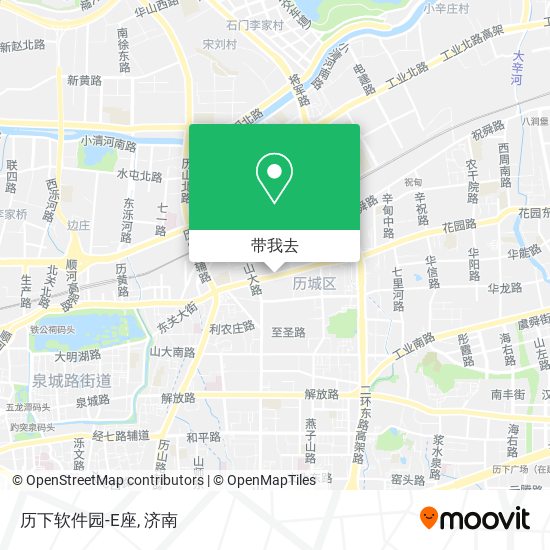 历下软件园-E座地图