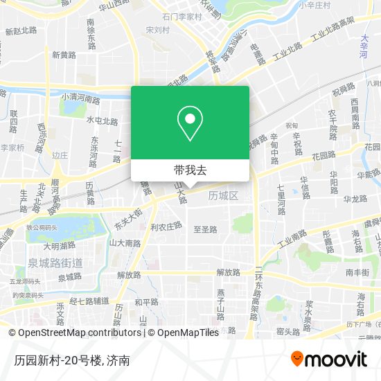 历园新村-20号楼地图
