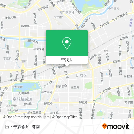 历下奇霖诊所地图