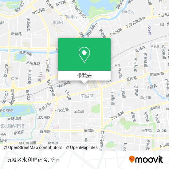 历城区水利局宿舍地图