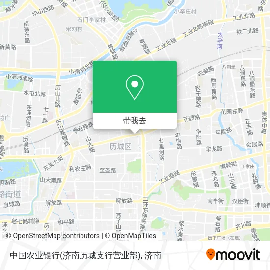 中国农业银行(济南历城支行营业部)地图