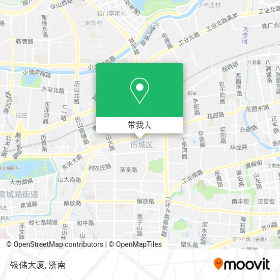 银储大厦地图