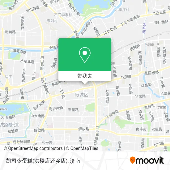 凯司令蛋糕(洪楼店还乡店)地图