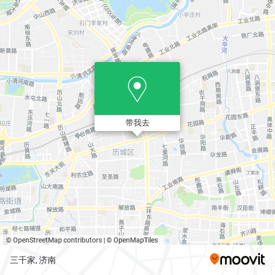 三千家地图