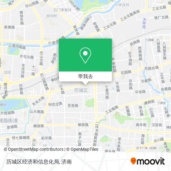 历城区经济和信息化局地图