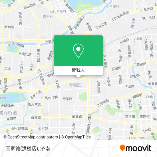 喜家德(洪楼店)地图
