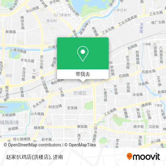 赵家扒鸡店(洪楼店)地图
