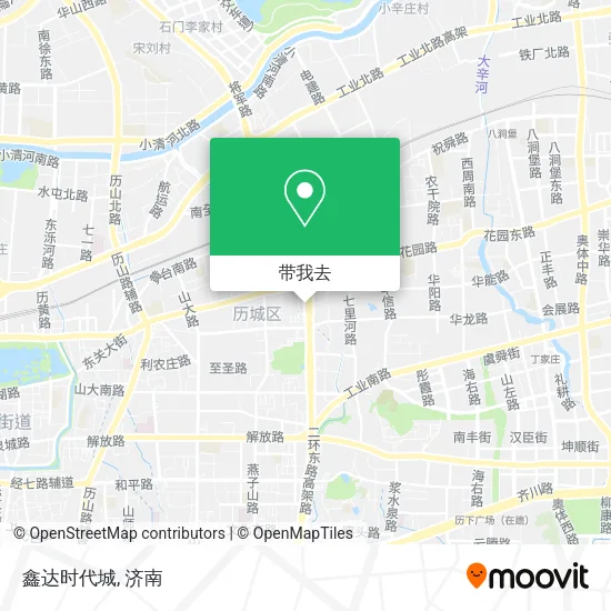 鑫达时代城地图