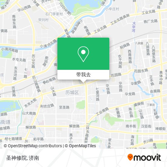 圣神修院地图