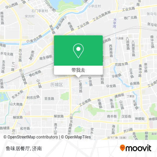 鲁味居餐厅地图