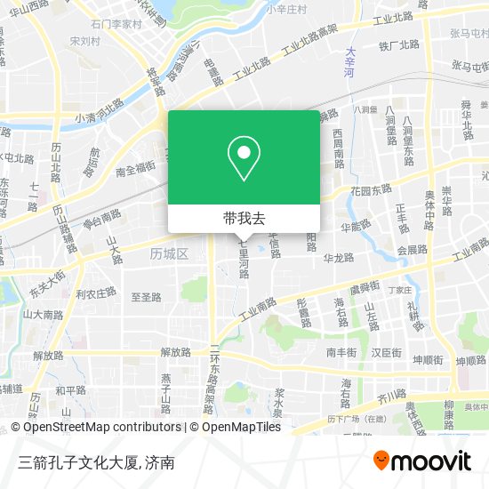 三箭孔子文化大厦地图