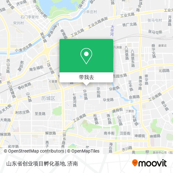 山东省创业项目孵化基地地图