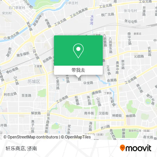 轩乐商店地图