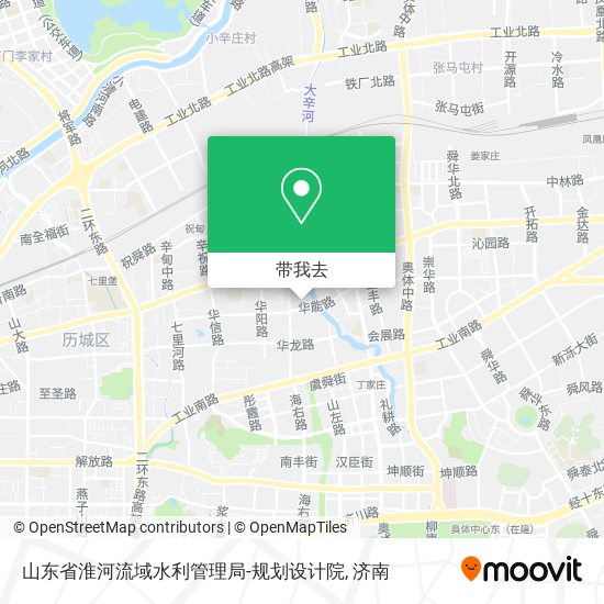 山东省淮河流域水利管理局-规划设计院地图