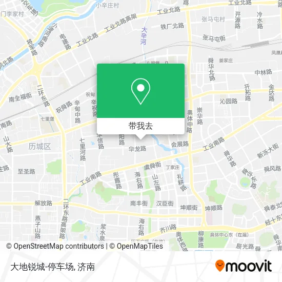 大地锐城-停车场地图