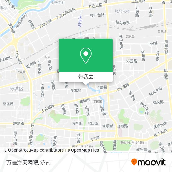万佳海天网吧地图