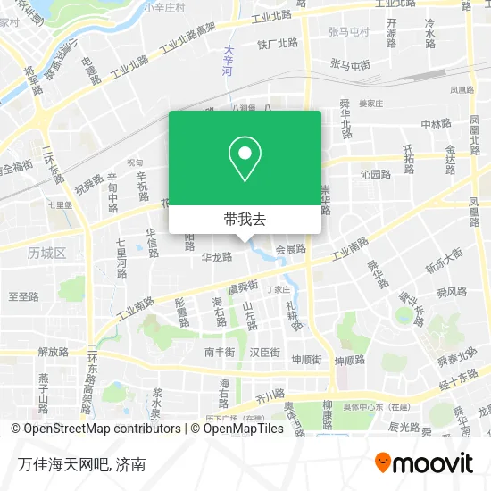 万佳海天网吧地图