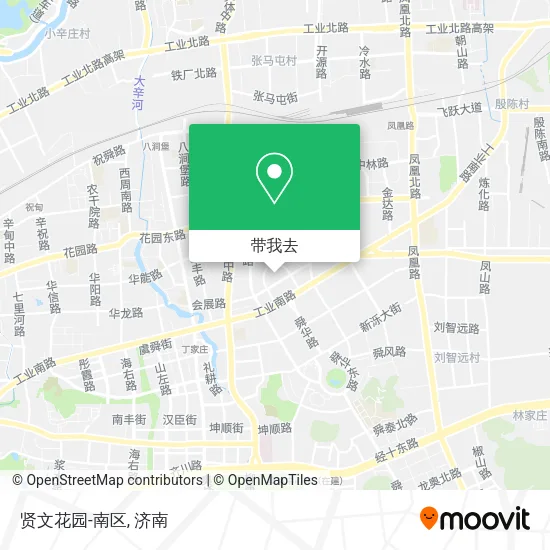 贤文花园-南区地图