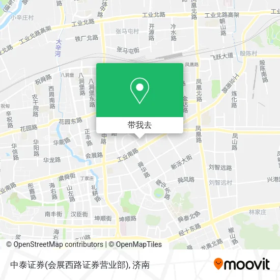 中泰证券(会展西路证券营业部)地图